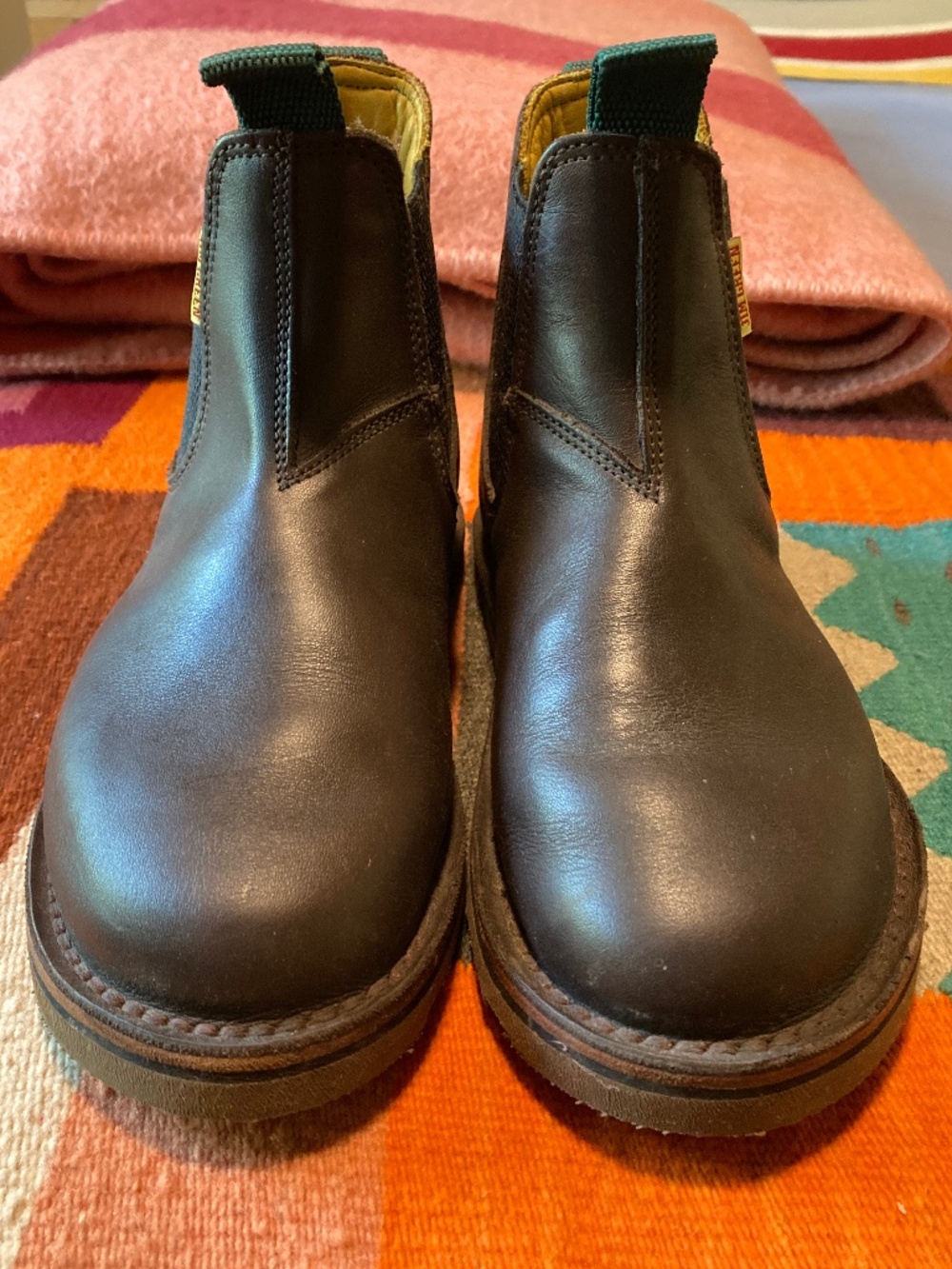 jim green / barefoot stockman leather boots